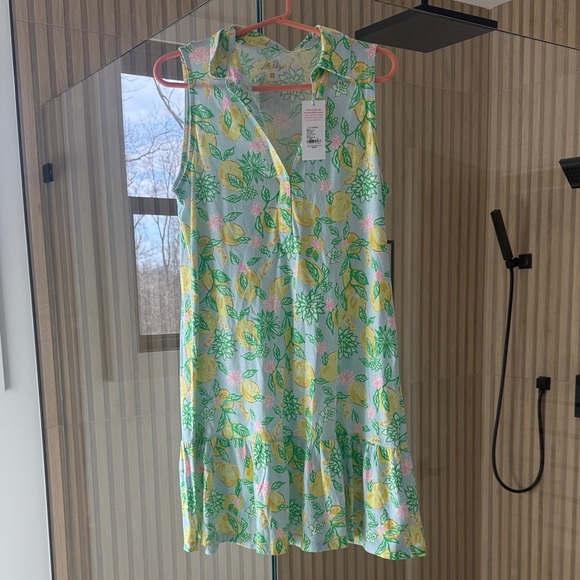 Lilly Pulitzer Dresses & Skirts - Lilly Pulitzer Riegan dress Bluette make lemonade NWT size medium